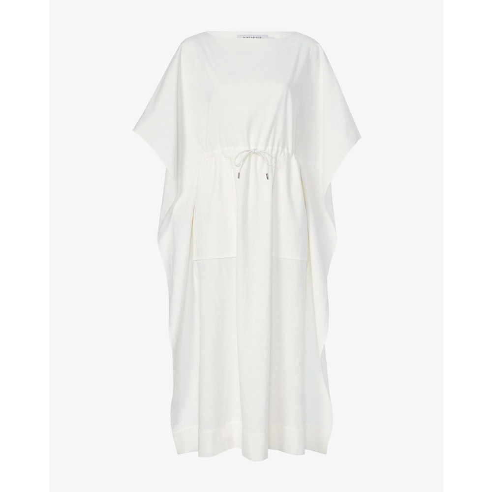 MM. Lafleur White Midi Dress with Pockets - Picture 7 of 12